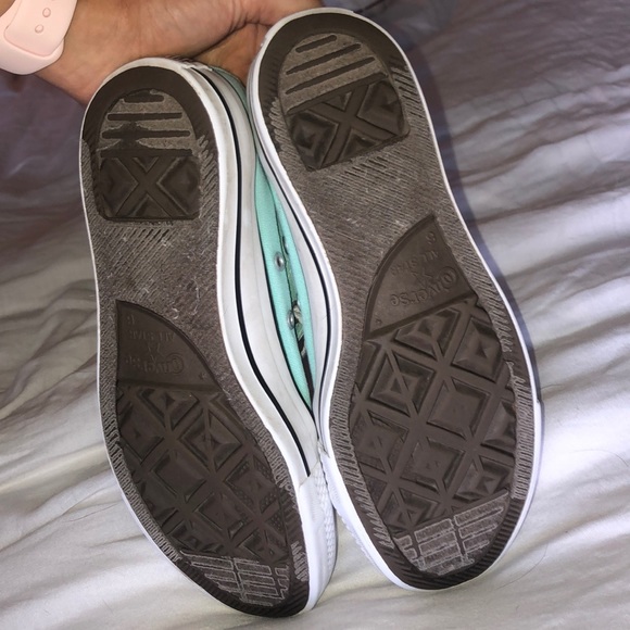 Tiffany Blue Converse!! - Picture 5 of 5
